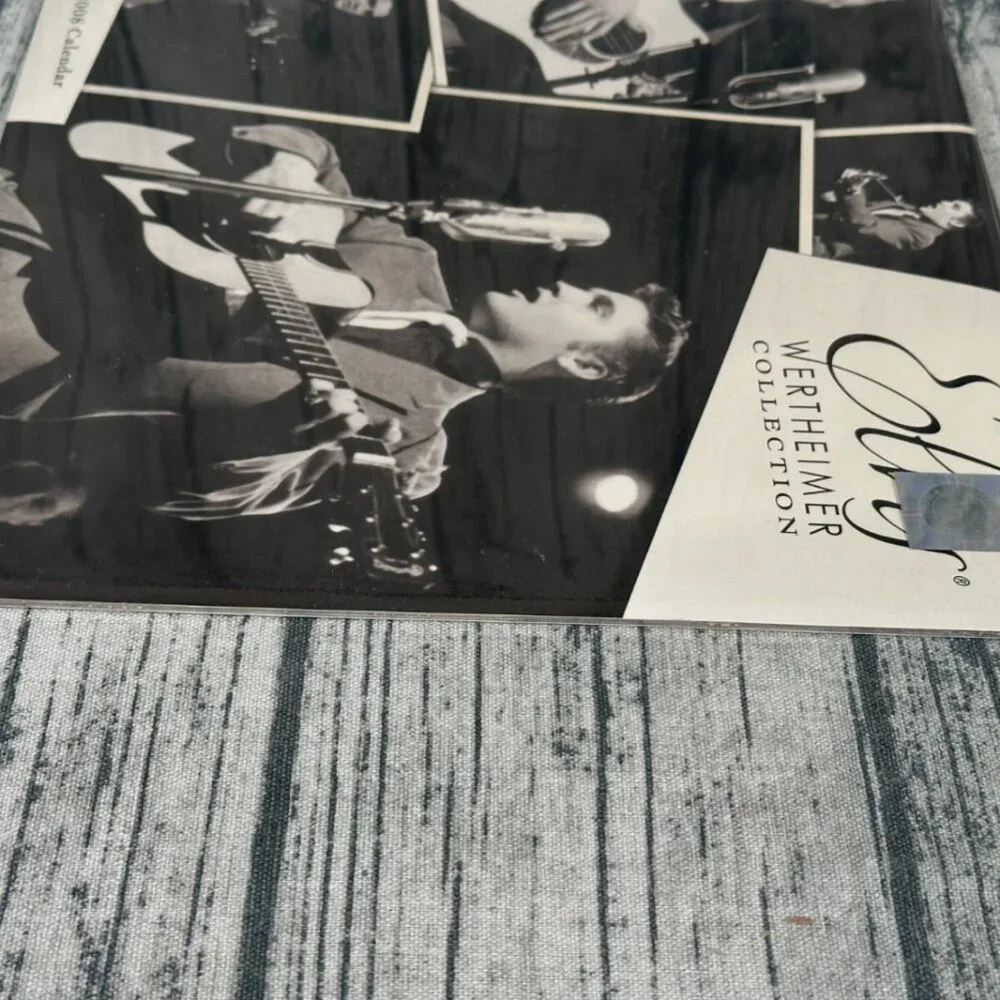 Elvis Presley 16 Month 2008 Calendar presented by the Wertheimer Collection